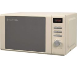 RUSSELL HOBBS  RHM2064C Solo Microwave - Cream